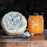 Gorgonzola de colher + Geleia de Damasco