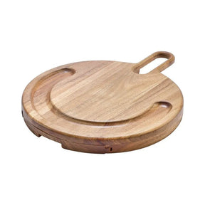 Tabua Madeira Petisqueira Frios e Churrasco 14 Peças