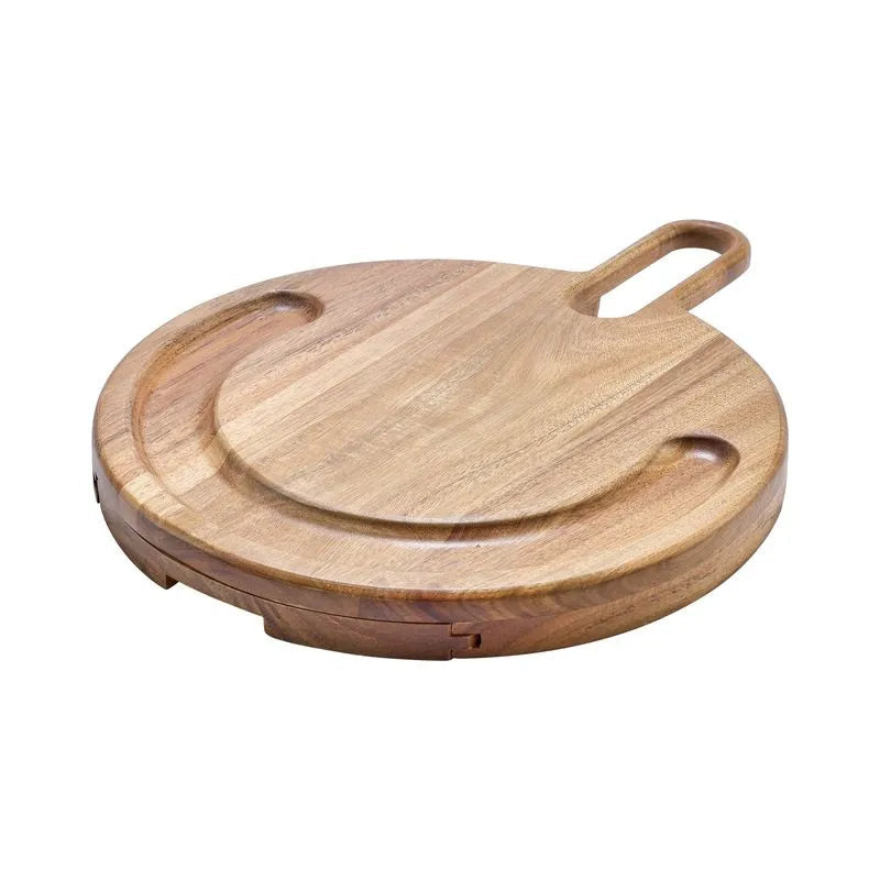 Tabua Madeira Petisqueira Frios e Churrasco 14 Peças